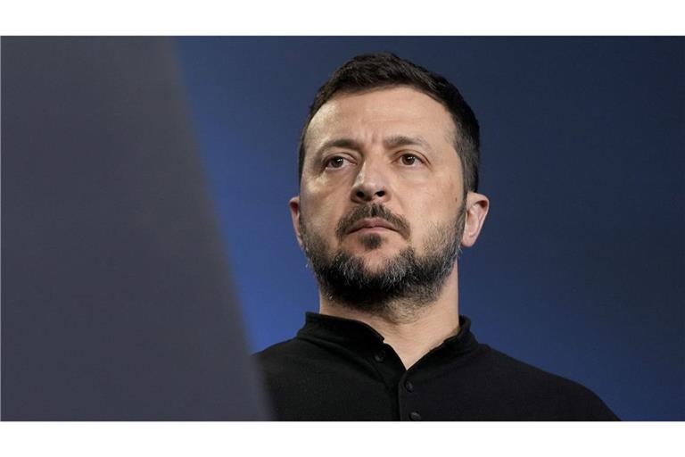 Selenskyj betonte, dass die Ukraine bereit sei, sich an dem Verhalten der russischen Streitkräfte zu orientieren. (Archivbild)