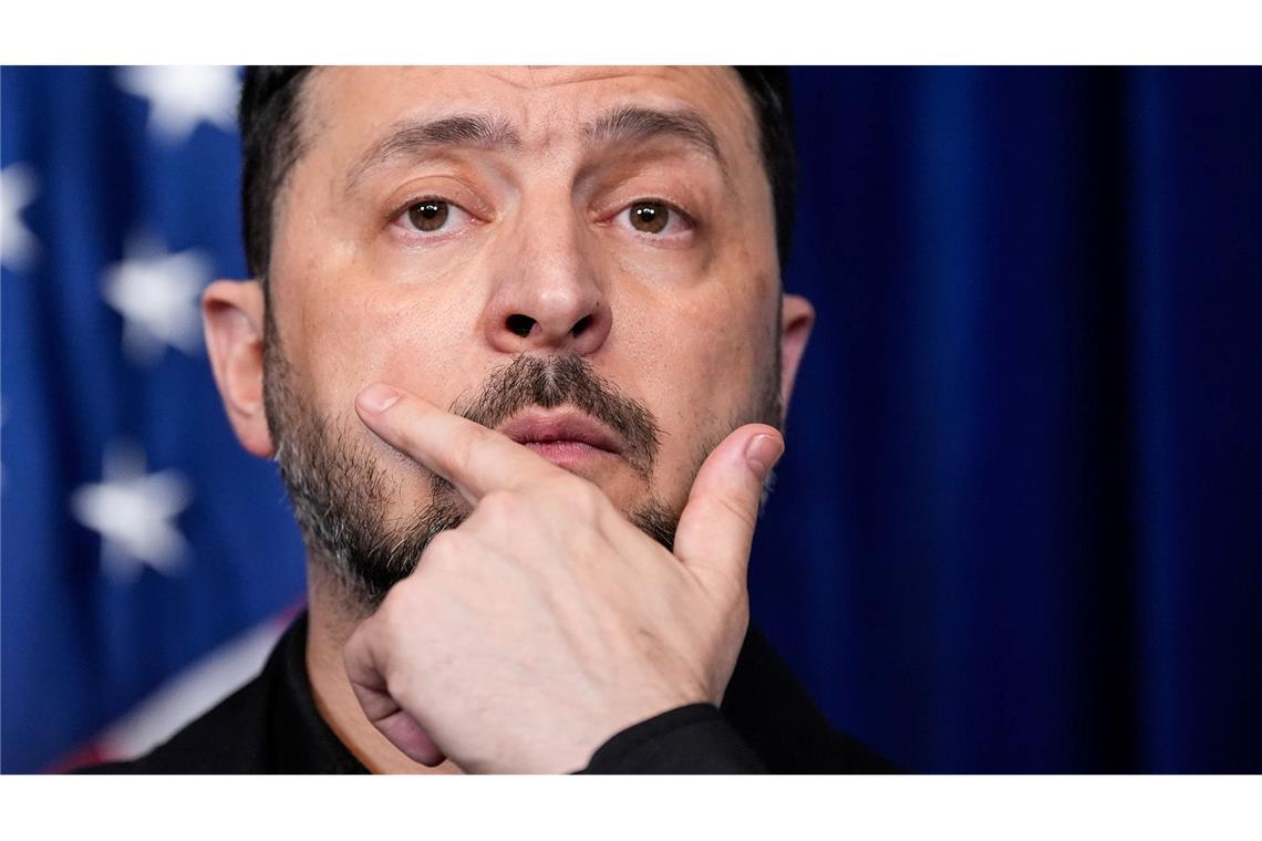 Selenskyj bezeichnet die russischen Vorwürfe als Lüge. (Archivbild)
