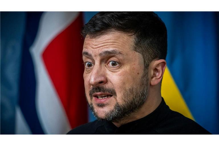 Selenskyj fordert größeren Druck auf Putin: "Wer auch immer diesen Krieg verursacht hat, muss ihn beenden." (Archivbild)