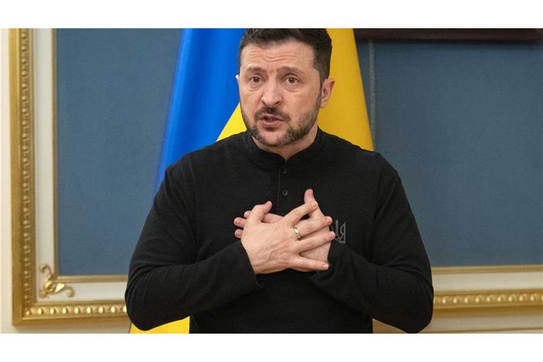 Selenskyj fordert mehr Druck auf Russland. (Archivbild)