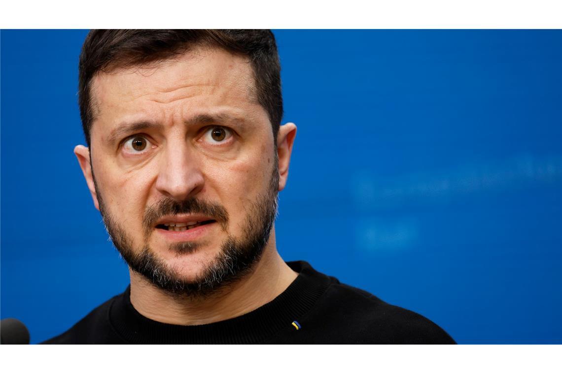 Slowakische Regierung: Ukraine muss Gebiete aufgeben Selenskyj schafft Amt des Militär-Ombudsmannes. (Archivbild)