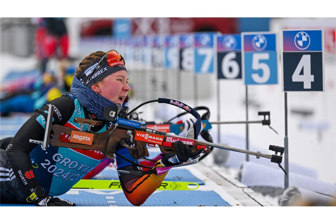Wenn der Boden bebt: Grotians Rückkehr nach Oberhof Selina Grotian freut sich auf stimmungsvolle Atmosphäre in Oberhof.