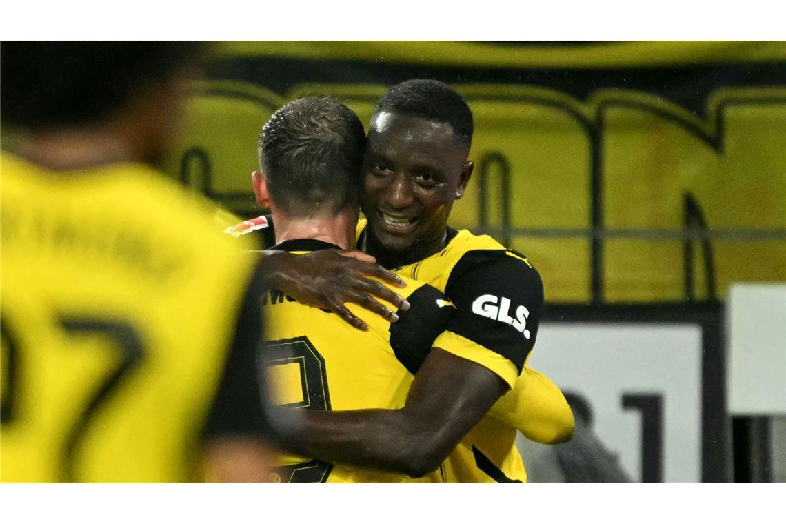 BVB schießt Union ab - Guirassy mit Viererpack Serhou Guirassy war der Mann des Tages beim BVB.