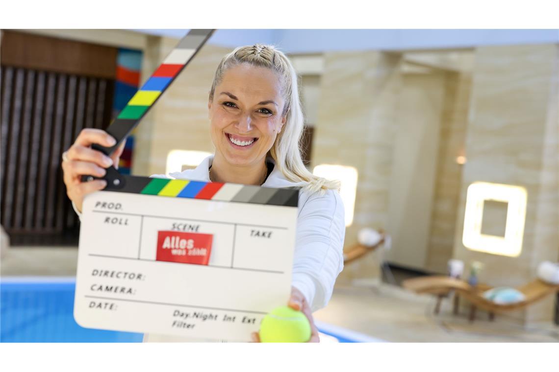 Set statt Centre Court: Tennisspielerin Sabine Lisicki übernimmt eine kleine Rolle in der RTL-Vorabendserie "Alles was zählt".