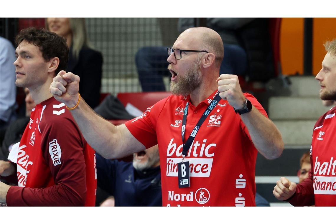 SG-Trainer Ales Pajovic steht mit seinem Team im Viertelfinale.