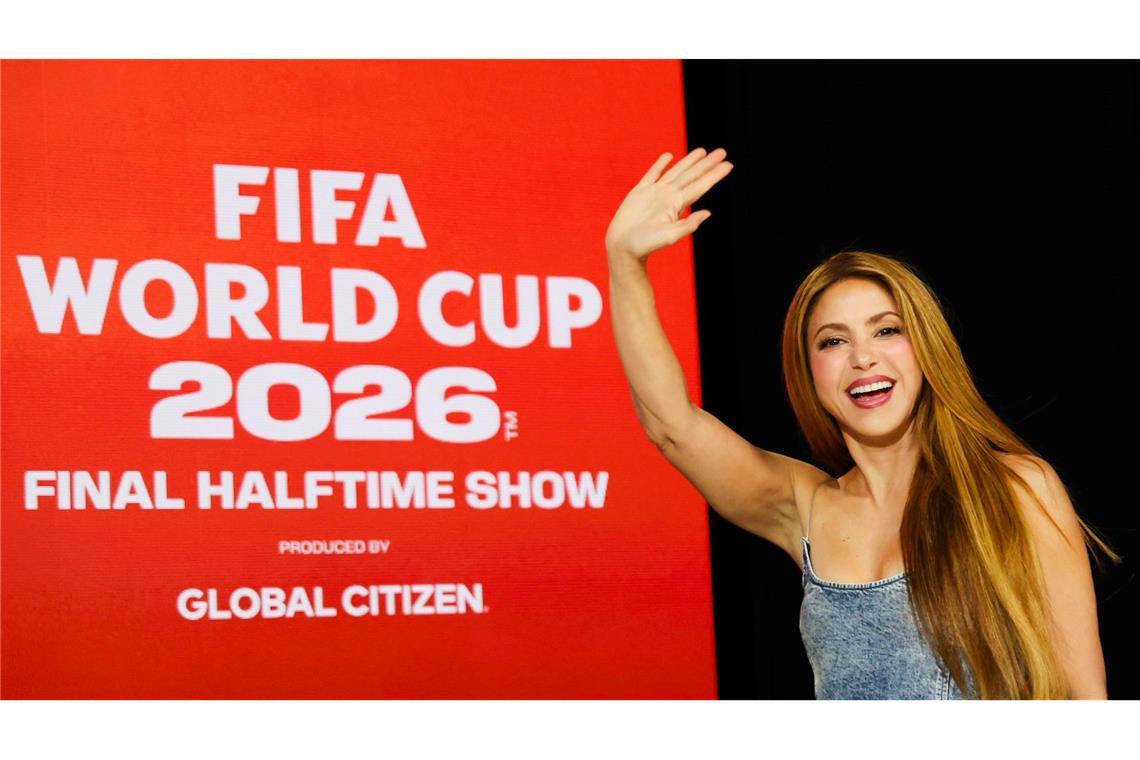 Shakira wird auch bei der ersten Halbzeitshow eines WM-Finales auftreten. (Archivbild)