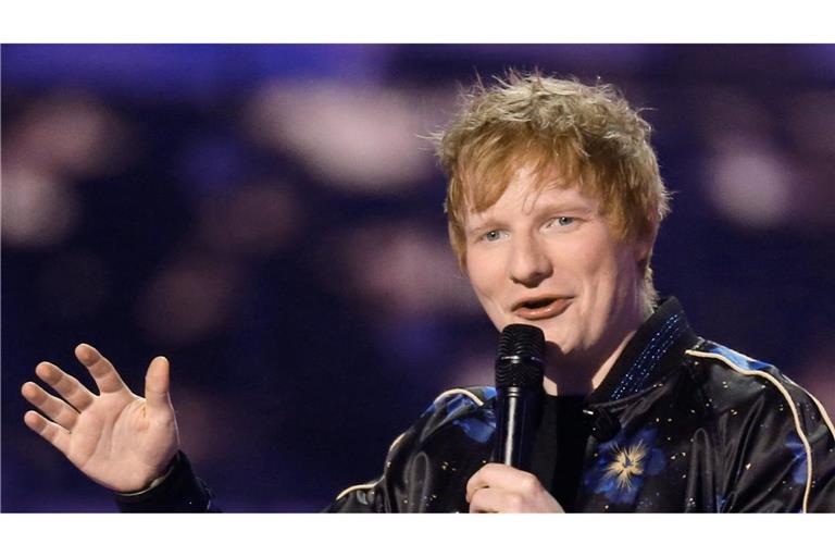 Sheeran ("Shape of You") zählt zu den bekanntesten Popstars der Welt. (Archivbild)