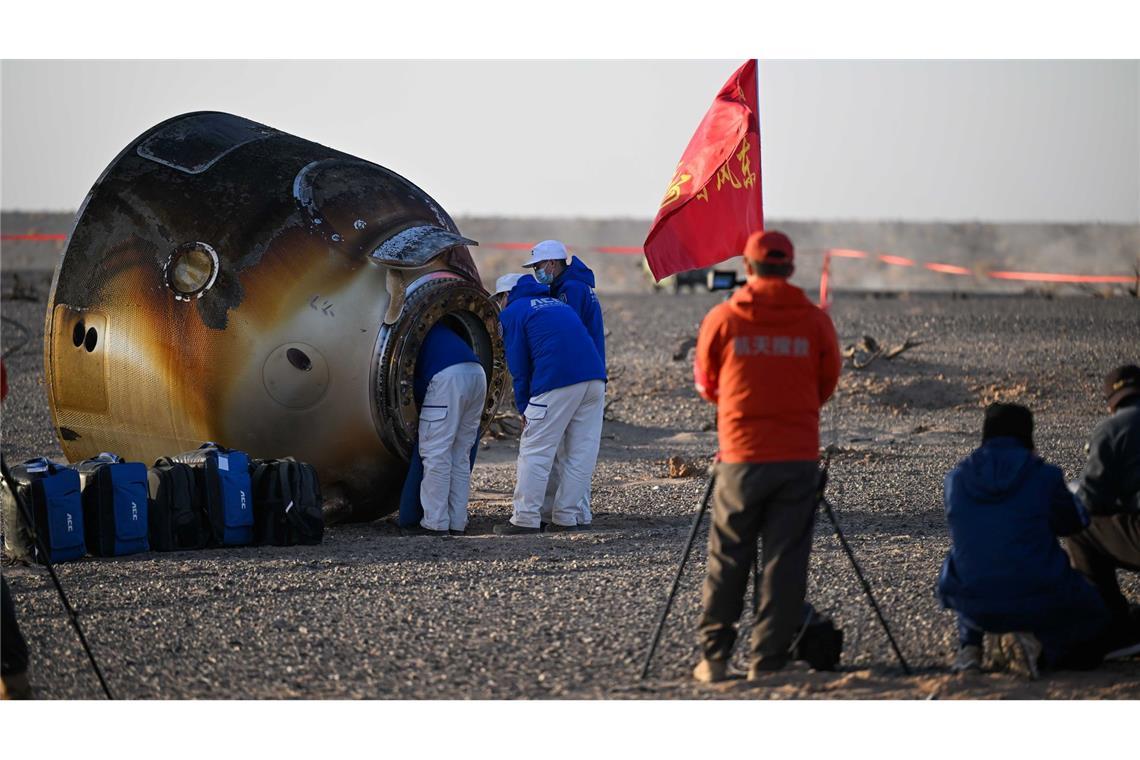 Shenzhou-21: Rückkehrkapsel landet sicher in der Inneren Mongolei