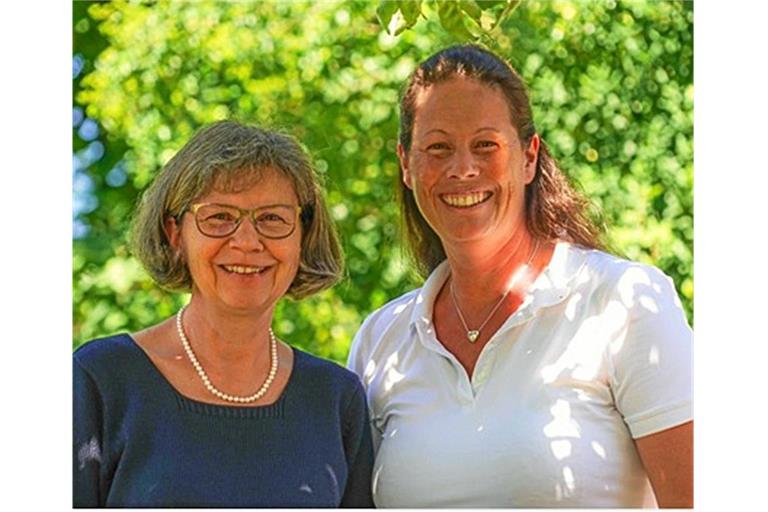 Sibylle Strobel (links) gibt das Amt an Melanie Tritschler ab.Foto: privat