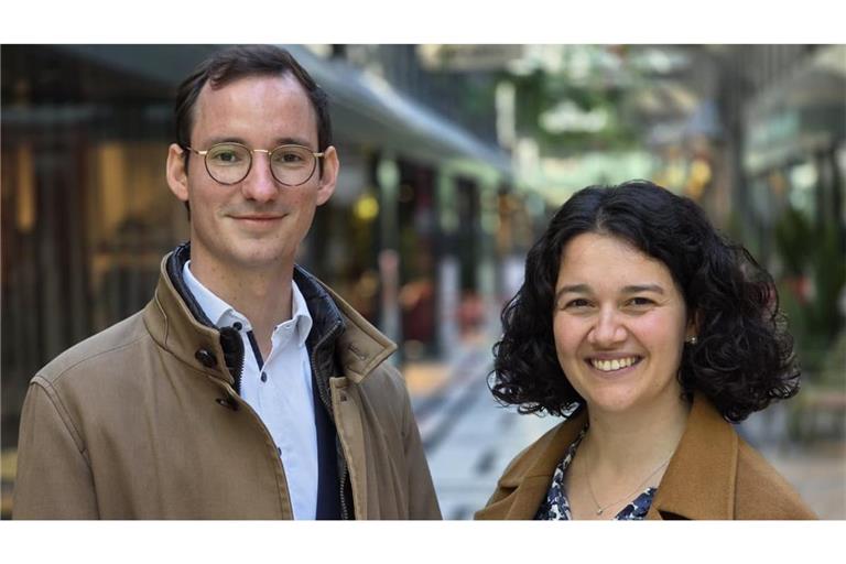Sie führen nun die Landes-Grünen: Clara Wellhäußer und Jan-Lukas Schmitt.