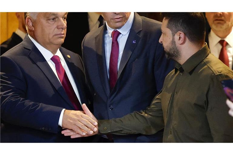 Sie waren keine Freunde und werden es nicht mehr: der Ungar Orban und der Ukrainer Selenskyj. (Archivbild)