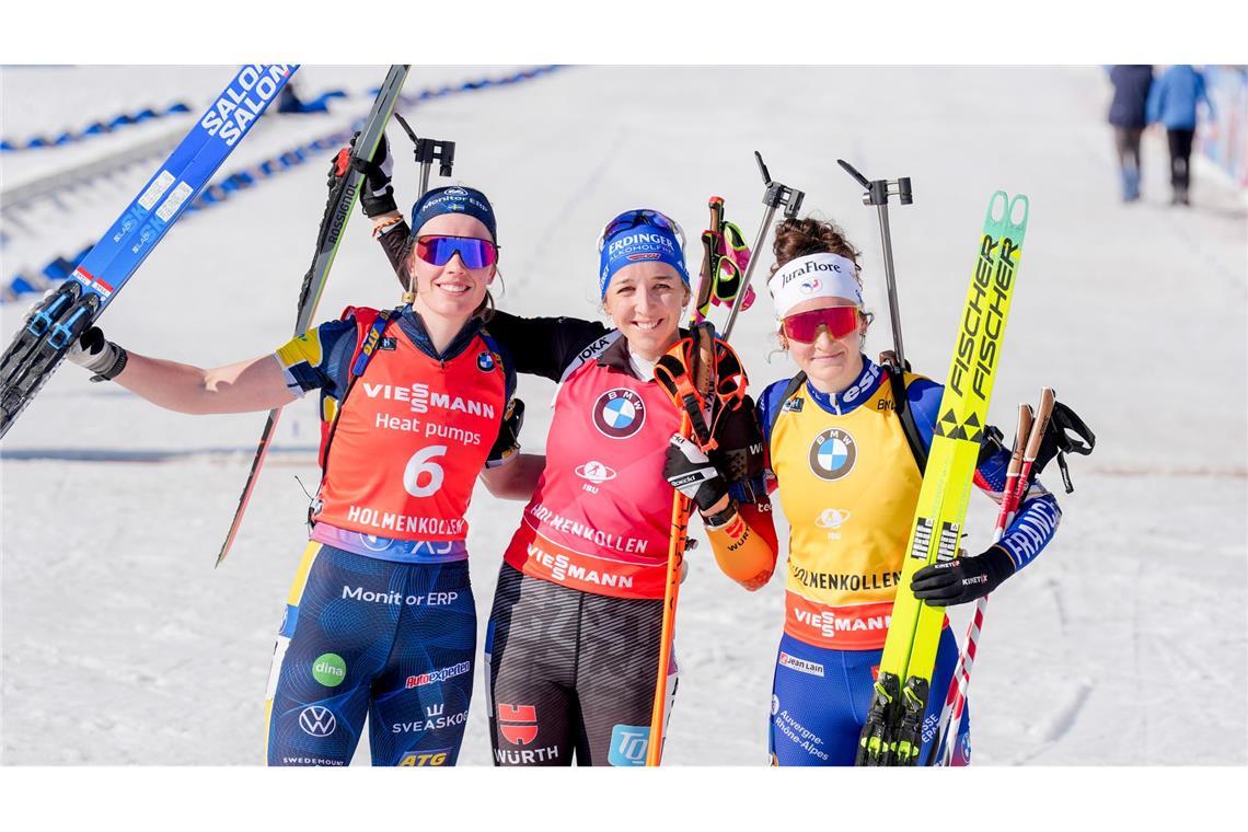 "Einfach irre": Preuß gewinnt Gesamtweltcup mit Final-Drama Sieg im Massenstart und im Gesamtweltcup: Franziska Preuß