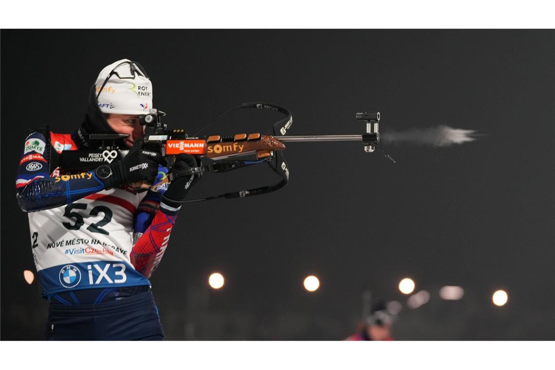 Sieg im verkürzten Einzel: Eric Perrot.