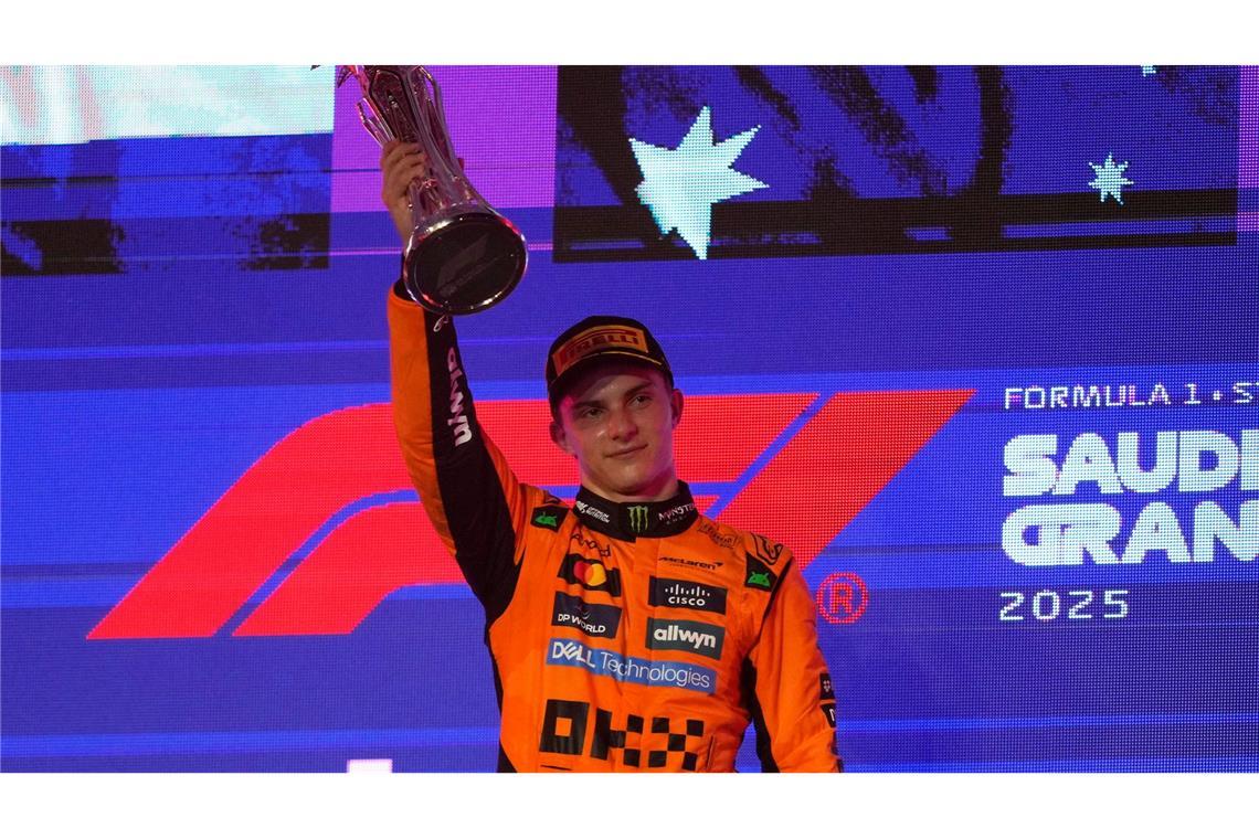Wütender Verstappen mit Maulkorb - "Eis-Junge" nun WM-Primus Sieg Nummer drei schon in diesem Jahr.