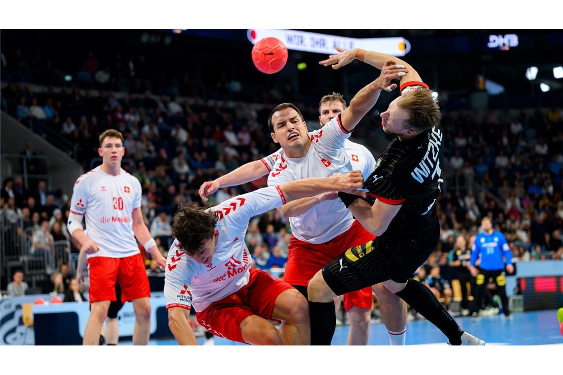 Türkei-Trip als letztes WM-Casting für deutsche Handballer Sieht die DHB-Auswahl auf einem guten Weg: Spielmacher Luca Witzke.