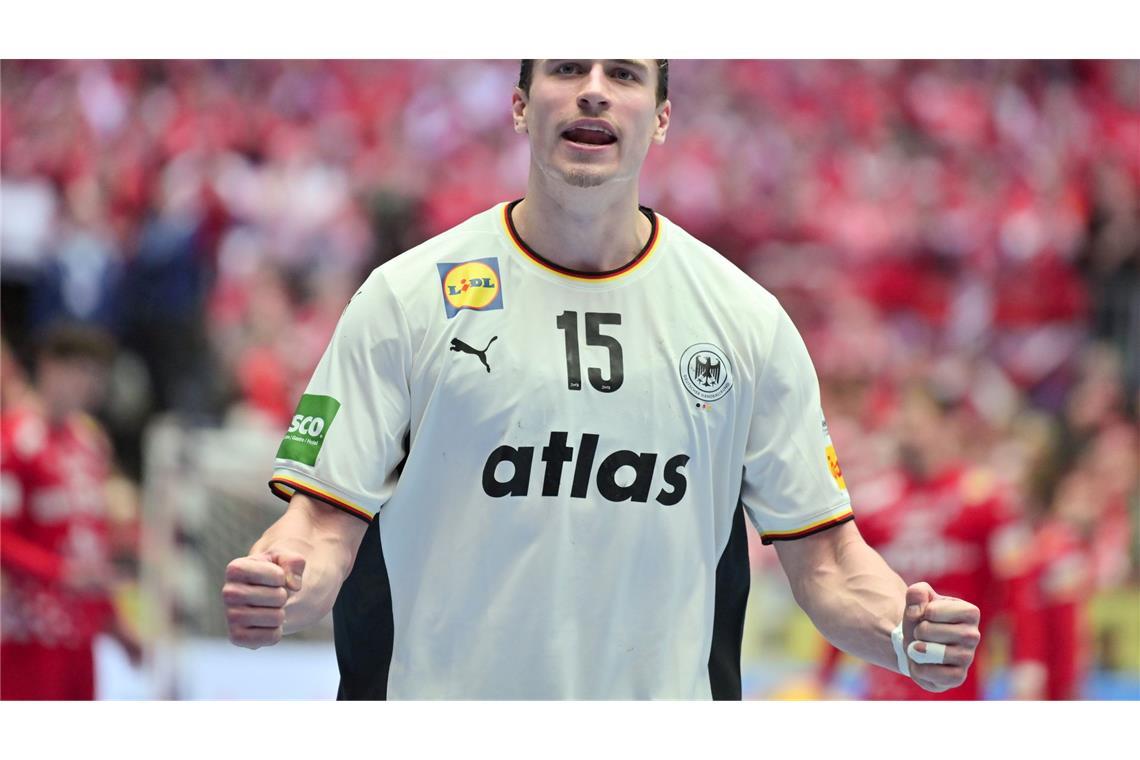 Sieht die DHB-Auswahl besser gewappnet als im Olympia-Finale: Spielmacher Juri Knorr.