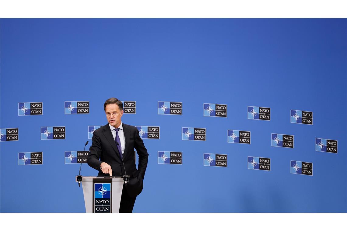 Sieht keinen Grund an der Bündnistreue der USA zu zweifeln: Nato-Generalsekretär Mark Rutte. (Archivbild)