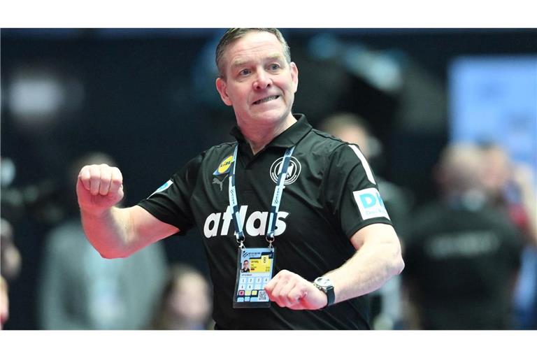 Sieht sich in seiner Arbeit bestätigt: Bundestrainer Alfred Gislason.