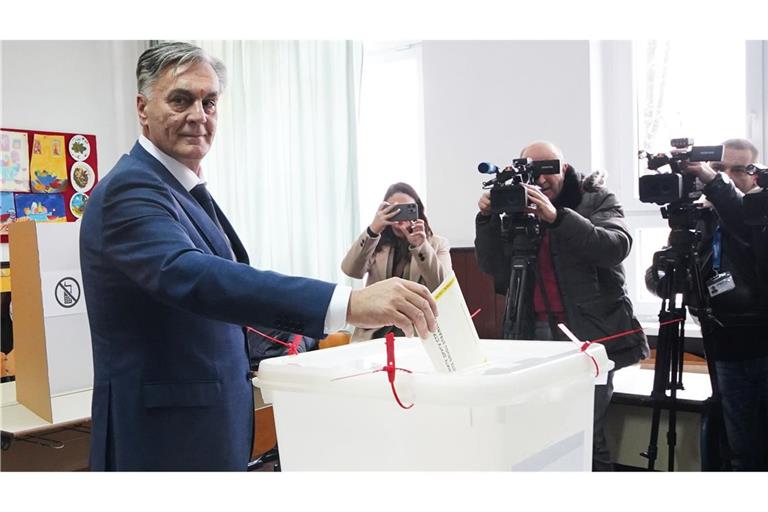 Sinisa Karan ist ein Vertrauter des bisherigen Präsidenten Milorad Dodik.