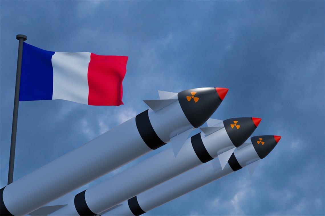 Wie viele Atomwaffen hat Frankreich? So groß ist das Arsenal Frankreichs.