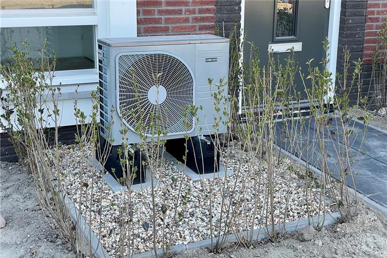 So kann eine Wärmepumpe aussehen. Symbolfoto: Pixabay