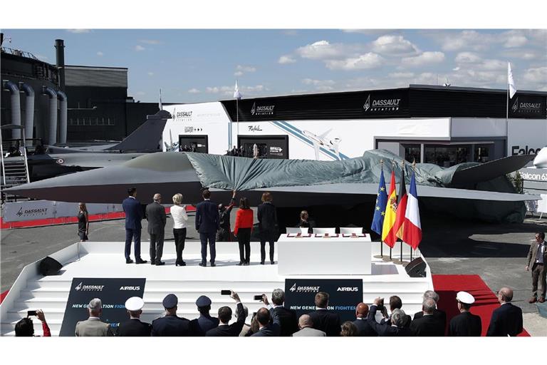 So könnte der europäische FCAS-Kampfjet aussehen – ob er aber je gebaut wird, steht in den Sternen.