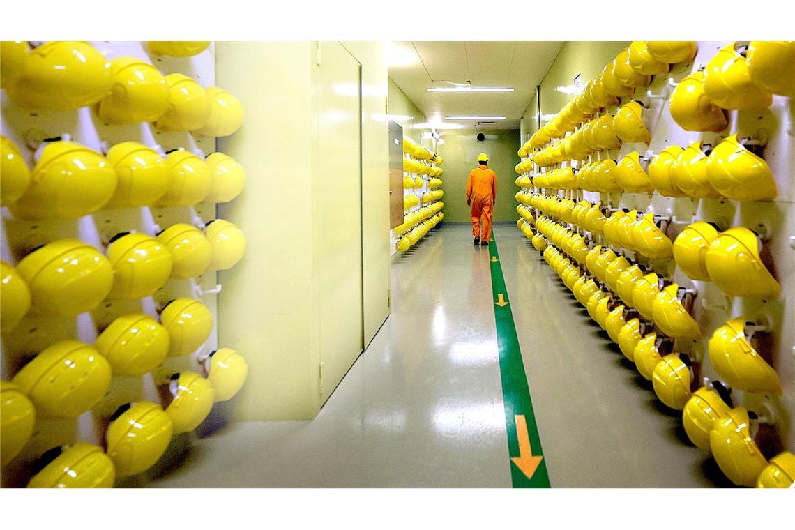 So sah es früher im Kernkraftwerk Neckarwestheim aus, das  2023 vom Netz ging.