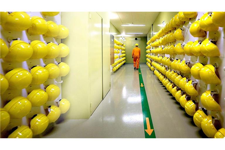 So sah es früher im Kernkraftwerk Neckarwestheim aus, das  2023 vom Netz ging.