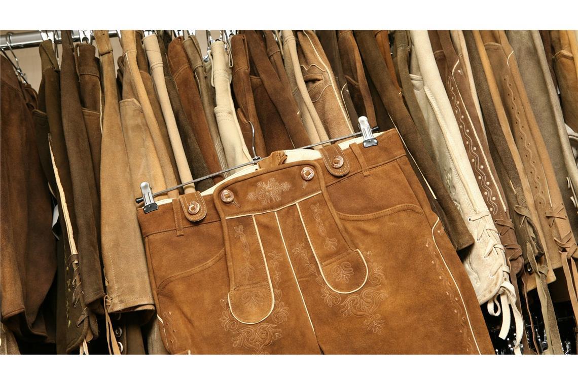 So wird die Lederhose sauber.