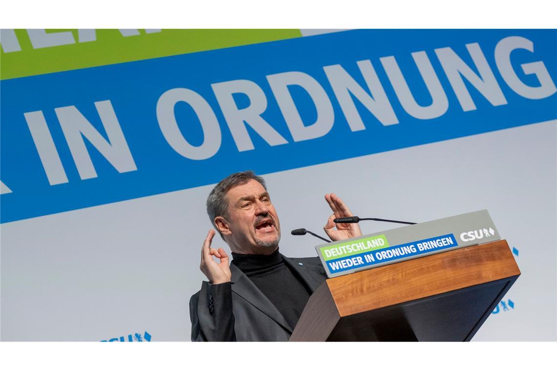 Söder warnt Union vor "wohlfeilen Kompromissen" Söder verspricht nach der Bundestagswahl einen grundlegenden politischen Neuanfang.