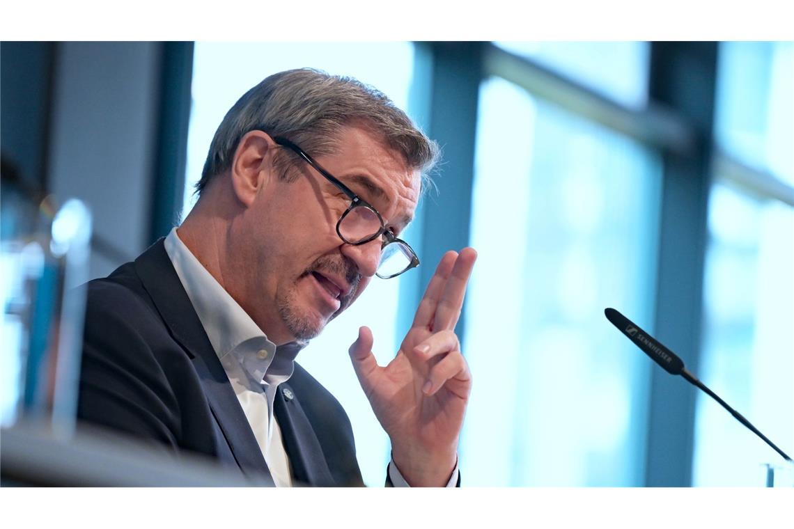 Söder zeigt sich beim Thema Social-Media-Verbot weiterhin äußerst skeptisch. (Archivbild)