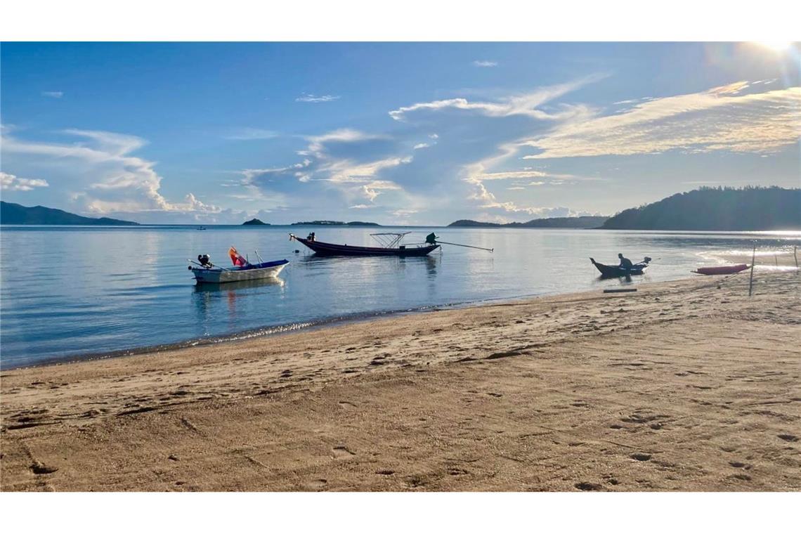 Der White-Lotus-Effekt: "Set-Jetter" als Segen oder Fluch? Solch leere Strände sind mittlerweile selten geworden auf der Insel im Golf von Thailand. (Archivbild)