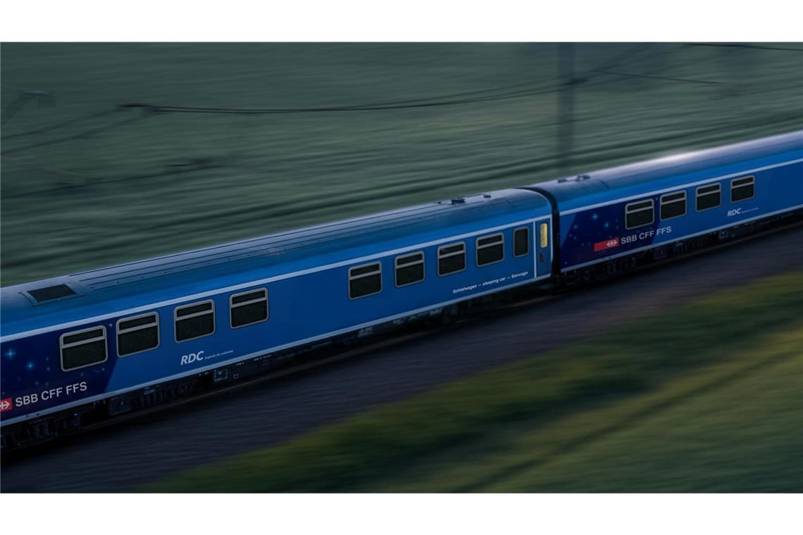 Solche mit SBB und RDC gelabelte Nachtzugwaggons wären zwischen Basel und Malmö zum Einsatz gekommen.