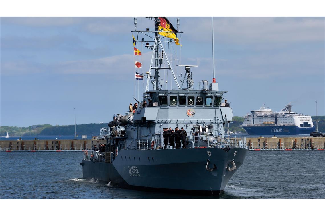 Sollte Deutschland sich an einer Militärmission beteiligen, gehört das Minenjagdboot Fulda zum deutschen Beitrag.