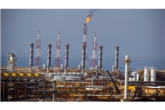 South-Pars-Gasfeld im südlichen iranischen Hafen Assaluyeh. Die Lage am europäischen Erdgasmarkt hat sich etwas beruhigt (Archivbild).