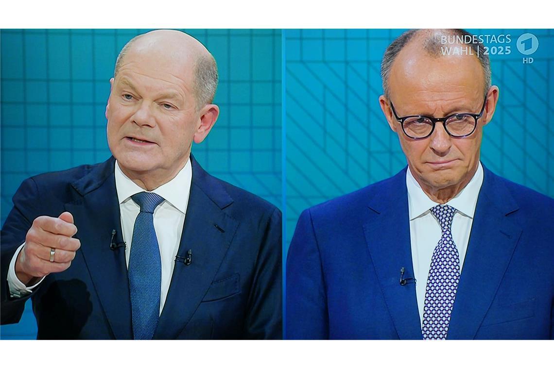 Trump beharrt auf Gaza-Plan - Scholz nennt Vorstoß skandalös Sowohl Kanzler Scholz als auch sein Herausforderer Merz sind irritiert ob des Vorstoßes Trumps.
