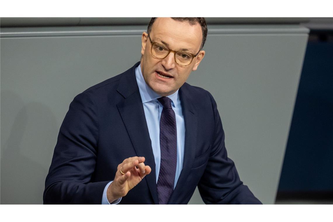 Spahn erinnert die SPD an "brutale" Umfragewerte