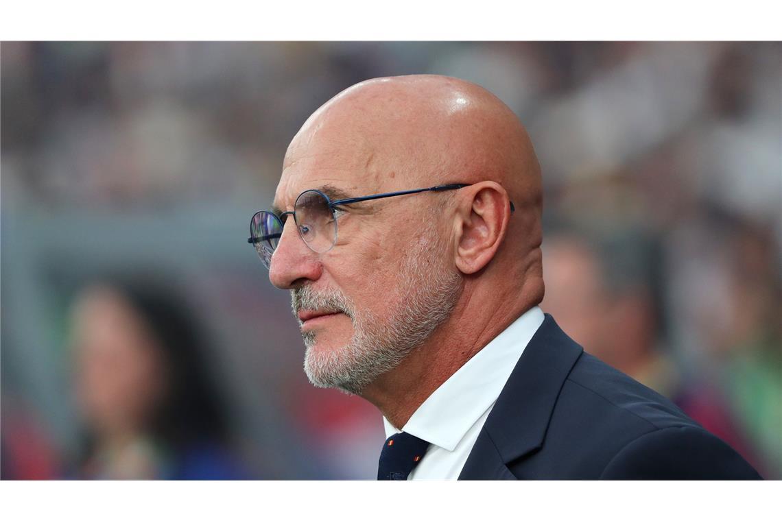 Männer-Trainer: War nicht bei Krisenrunde nach Kuss-Skandal Spaniens Männer-Nationaltrainer Luis de la Fuente. (Archivbild)