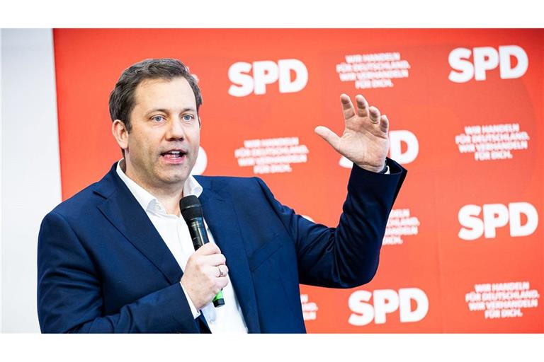 SPD-Chef Klingbeil warnt vor einem Scheitern des Koalitionsvertrags.