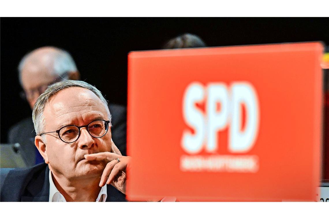SPD-Chef Stoch: „Wir wollen die Pausentaste drücken“