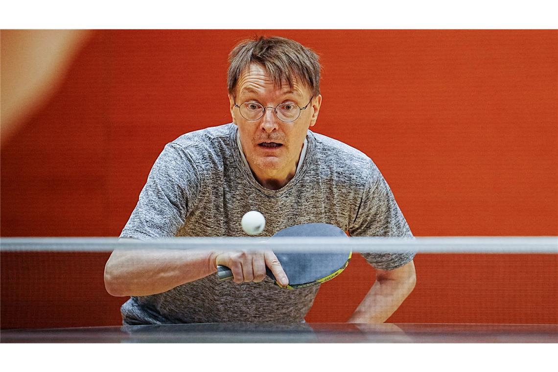 Kein Tischtennis mehr im Ministeriumskeller SPD-Politiker Karl Lauterbach