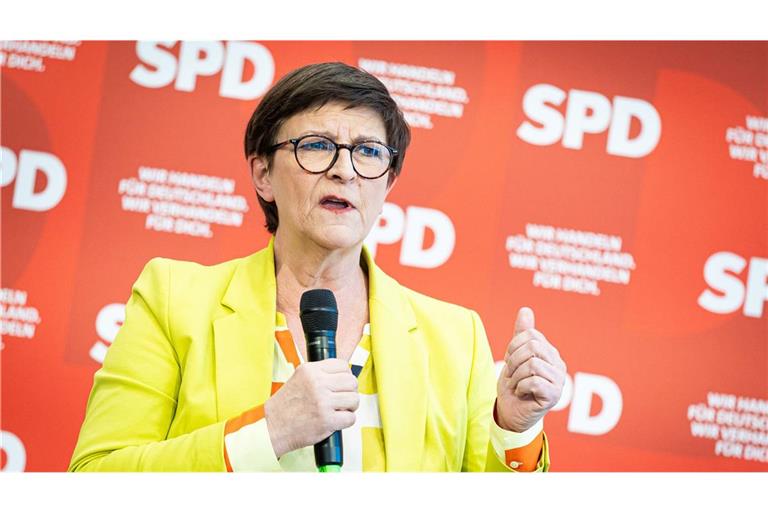 SPD-Politikerin Saskia Esken