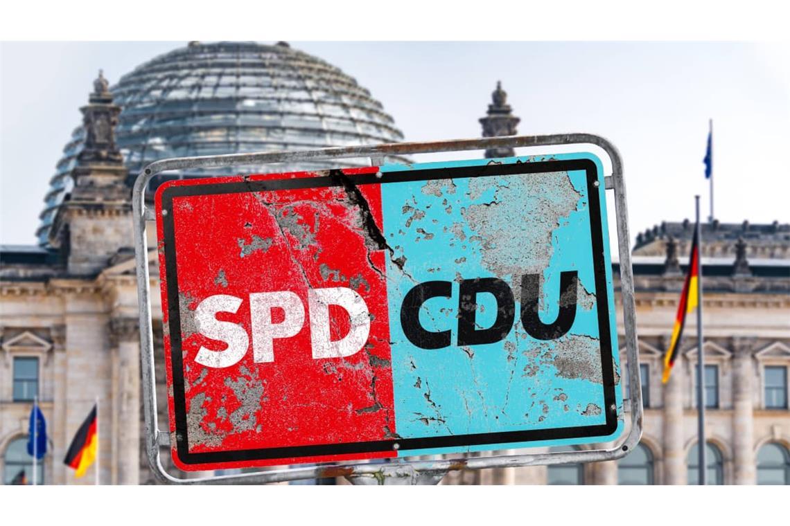 SPD und CDU wirken eher wie zwei Kontrahenten, die sich gegenseitig Steine in den Weg legen. 