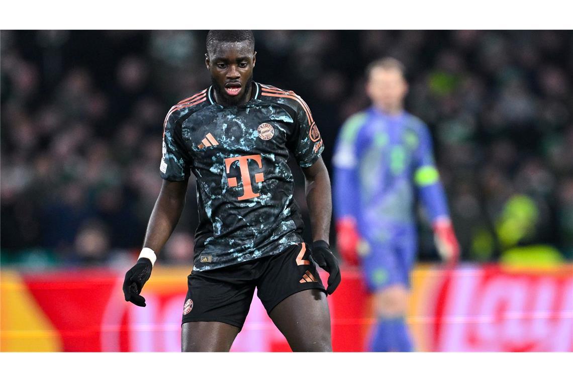 Bayern als Glasgow-Sieger zum Gipfel - "Gut für den Spirit" Spieler des Spiels: Dayot Upamecano.