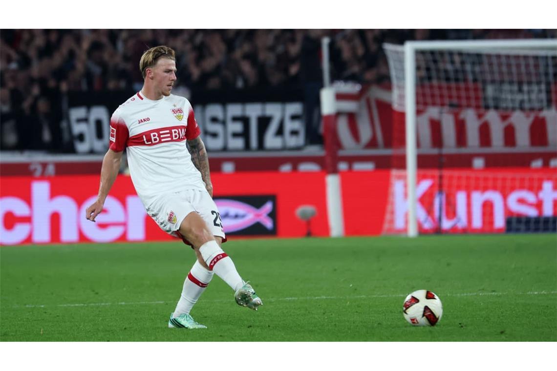 Spielt in der Innenverteidigung: Finn Jeltsch.