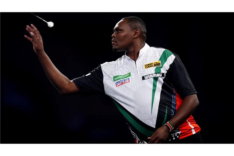 Spielte erstmals bei der WM: David Munyua.