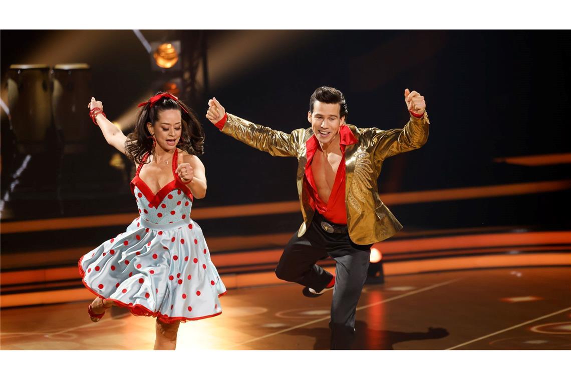 Sportler Joel Mattli überzeugte mit einem Jive.