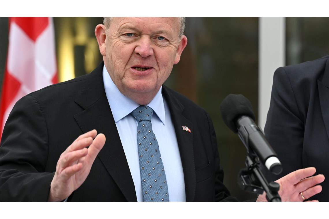 Spricht nach einem Treffen mit den USA von fundamentalen Meinungsverschiedenheiten zwischen den Parteien: der dänische Außenminister Lars Løkke Rasmussen.
