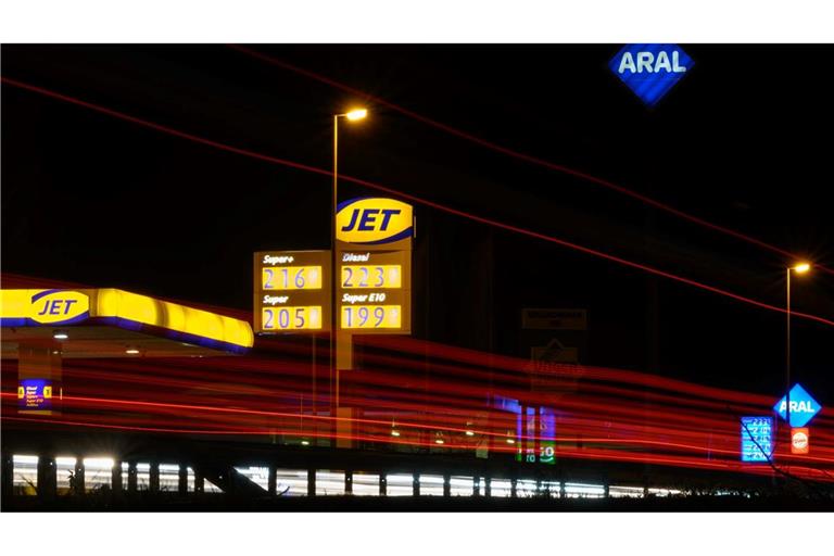 Spritpreise am Morgen