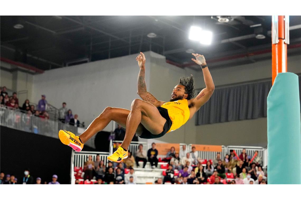 Mehr als 100 Mal über 6 Meter: Duplantis Hallen-Weltmeister Stabhochspringer Bo Kanda Lita Baehre verpasst eine gute Platzierung.
